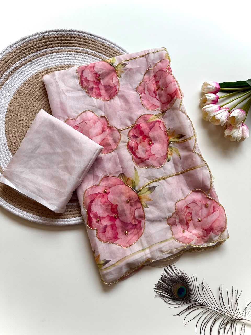 Naarira KESH681 Garima Tabby Silk Soft Silk Sarees