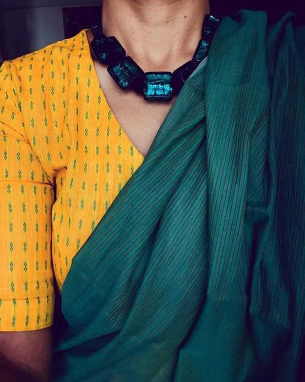 Naarira Elegant Chanderi Silk Printed Sarees - alternate view