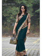 Naarira Elegant Chanderi Silk Printed Sarees