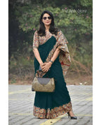 Naarira Elegant Chanderi Silk Printed Sarees