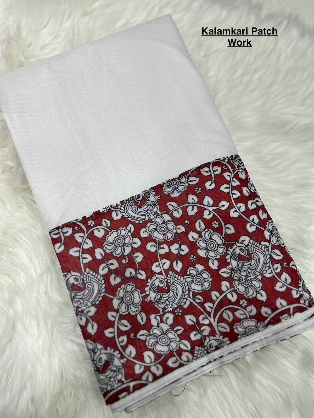 Naarira Christmas Chanderi Silk Printed Sarees