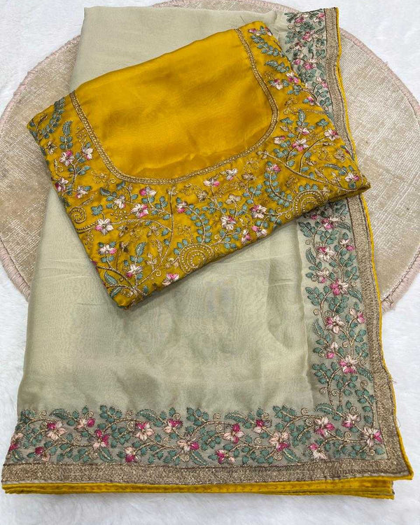 Naarira Devamita Rangoli Silk Heavy Saree