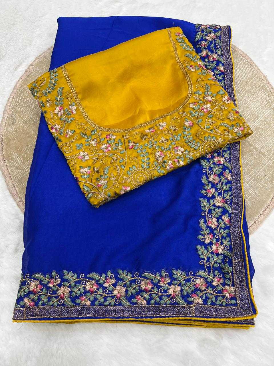 Naarira Devamita Rangoli Silk Heavy Saree