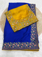 Naarira Devamita Rangoli Silk Heavy Saree