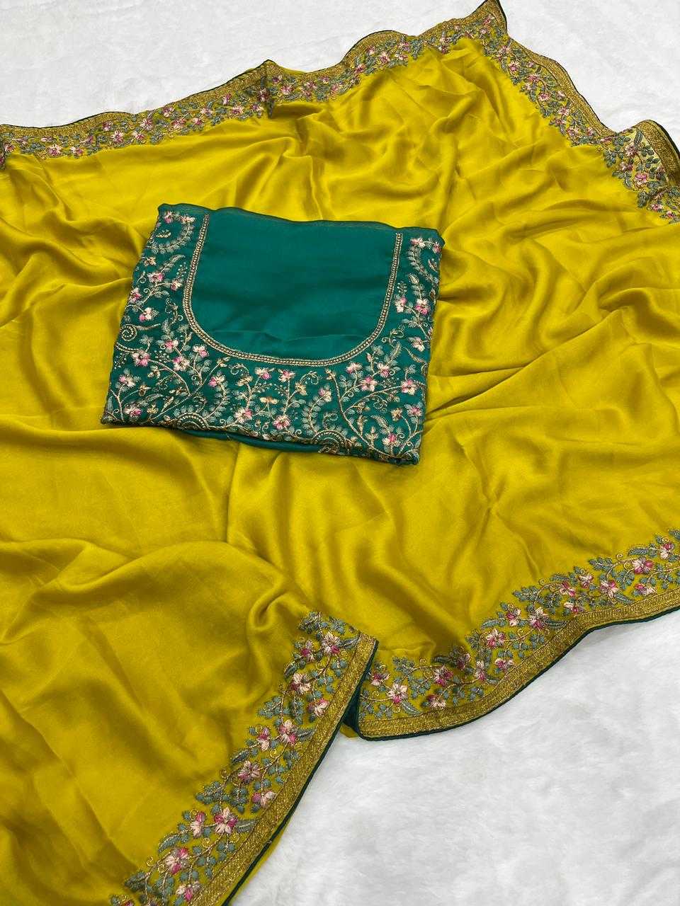 Naarira Devamita Rangoli Silk Heavy Saree