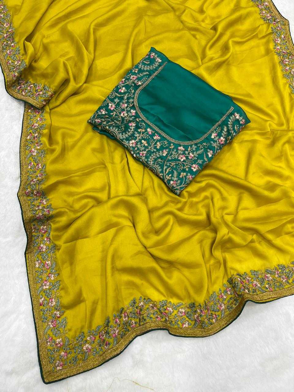 Naarira Devamita Rangoli Silk Heavy Saree