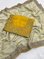 Naarira Devamita Rangoli Silk Heavy Saree