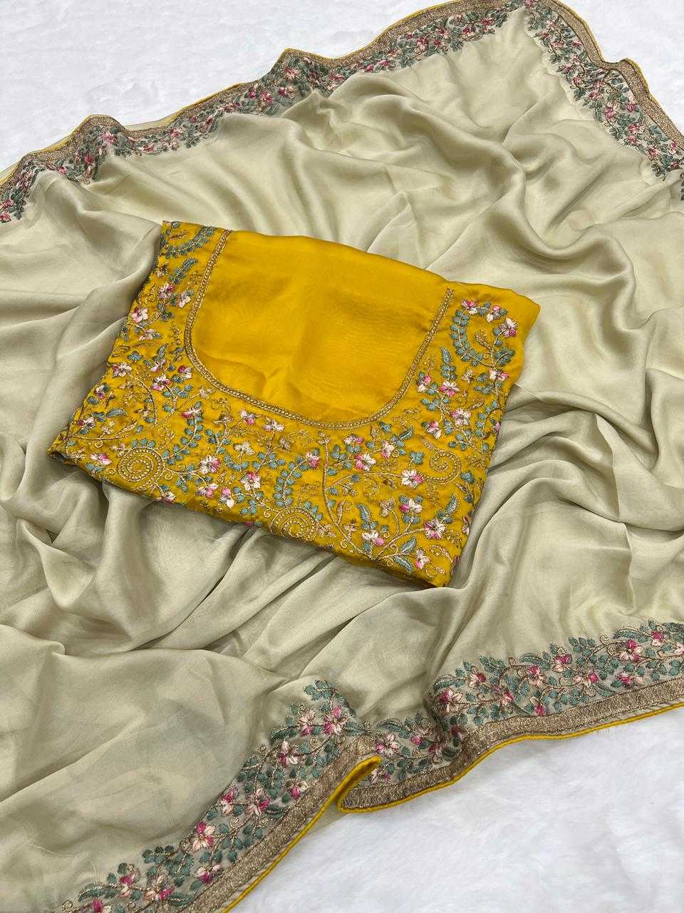 Naarira Devamita Rangoli Silk Heavy Saree