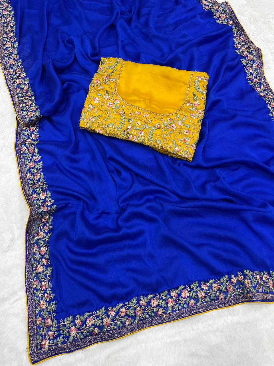 Naarira Devamita Rangoli Silk Heavy Saree