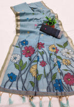Naarira Floral Cotton Saree for Women