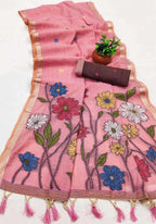 Naarira Floral Cotton Saree for Women