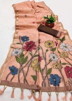 Naarira Floral Cotton Saree for Women