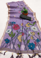 Naarira Floral Cotton Saree for Women
