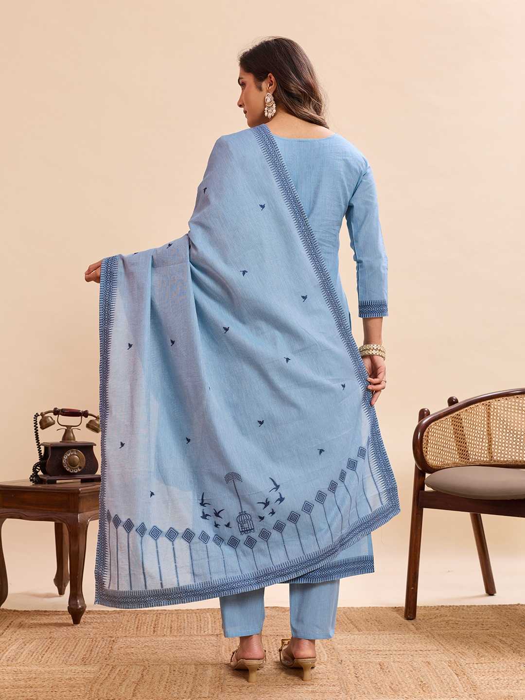 Naarira Pure Cotton Ladies Suit