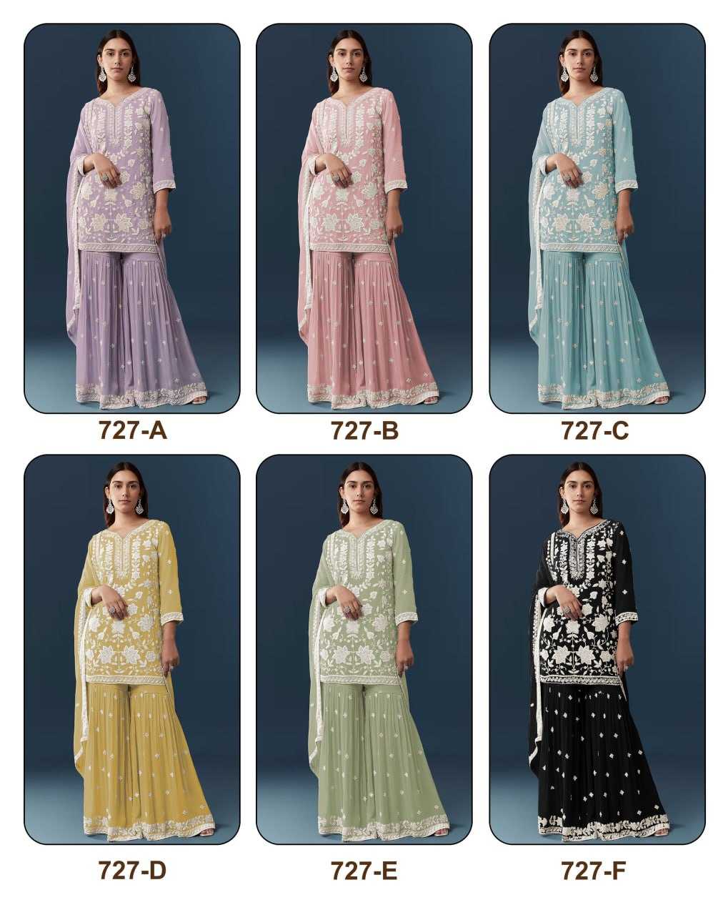 Naarira Chiffon Embroidery Suits