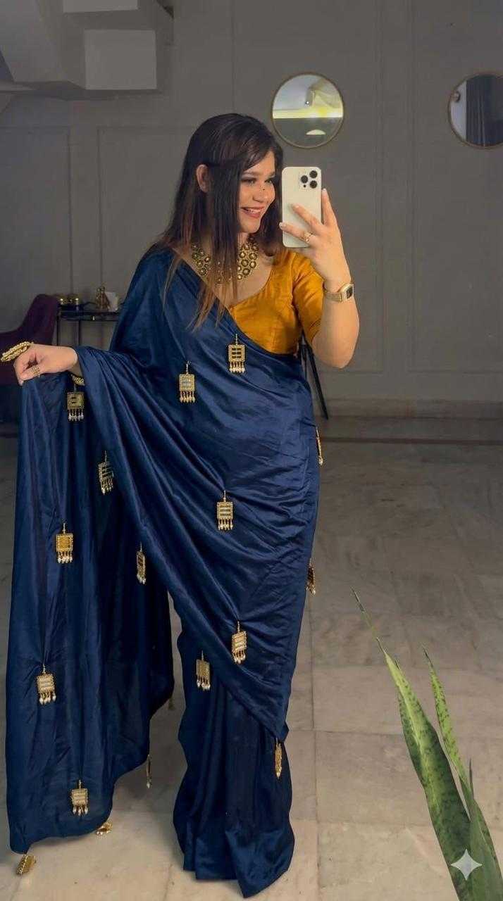 Naarira KESH709 Moti Chinon Designer Sarees