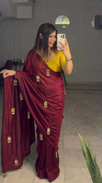 Naarira KESH709 Moti Chinon Designer Sarees