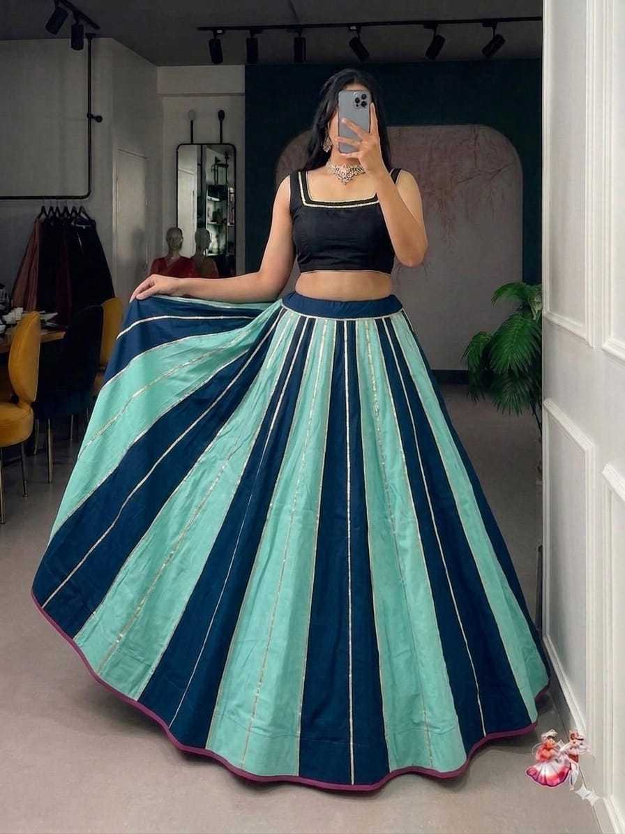 Naarira Charunika Cotton Traditional Lehenga