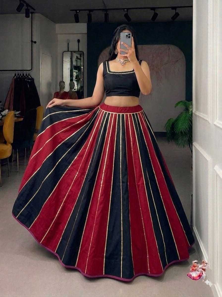 Naarira Charunika Cotton Traditional Lehenga