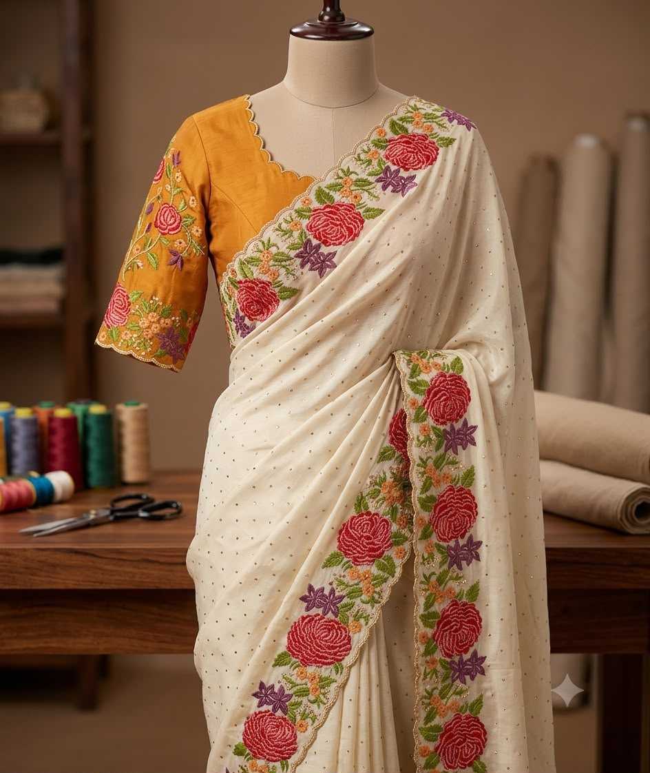 Naarira Georgette Designer Sarees