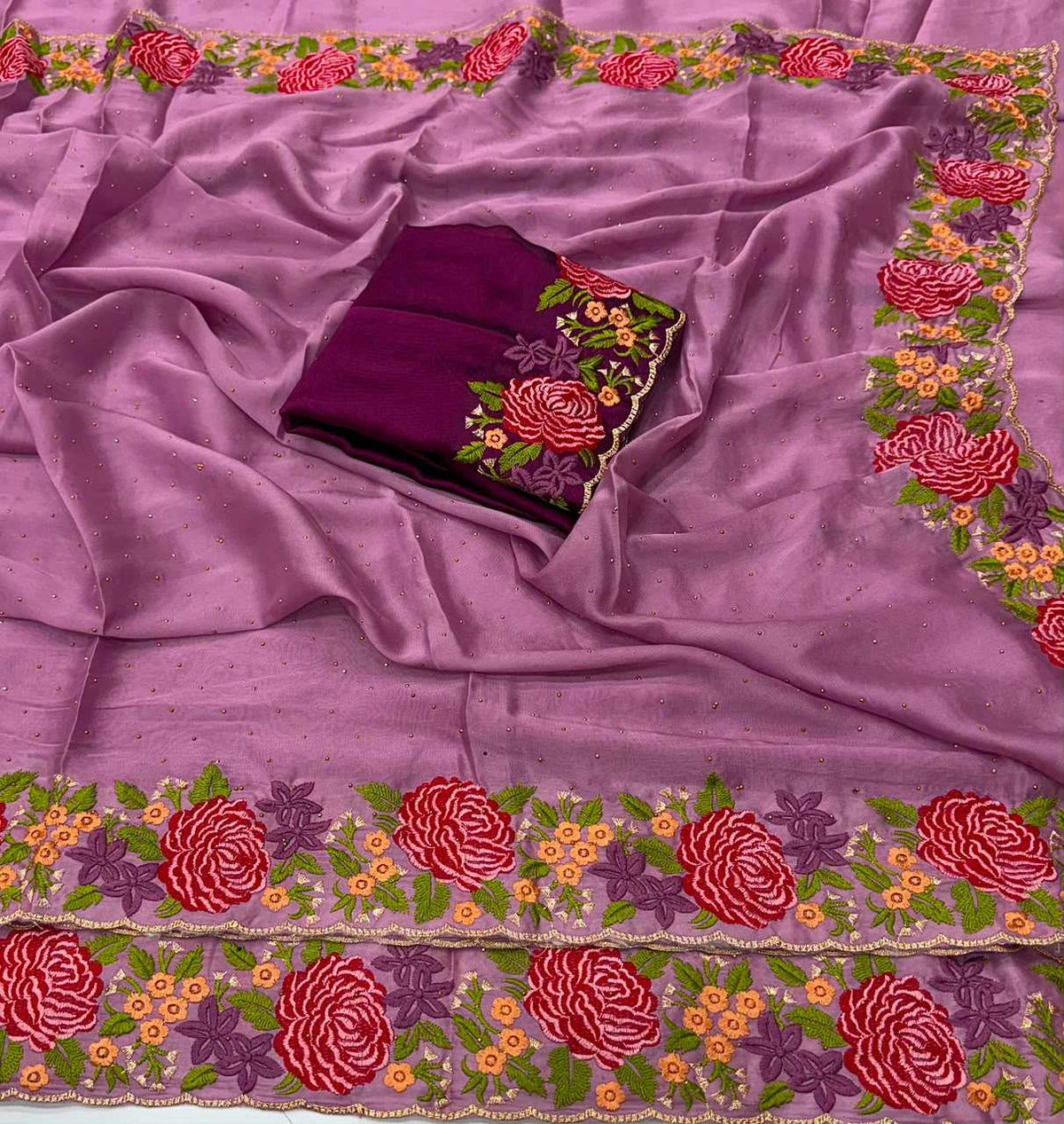 Naarira Georgette Designer Sarees