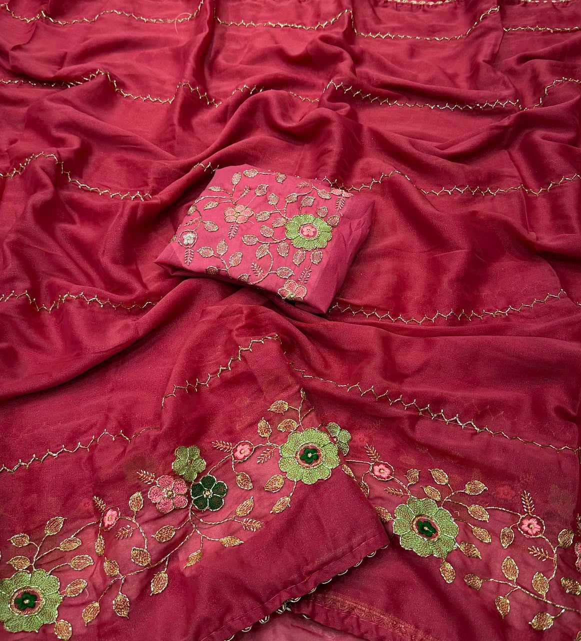 Naarira Georgette Party Wear Saree