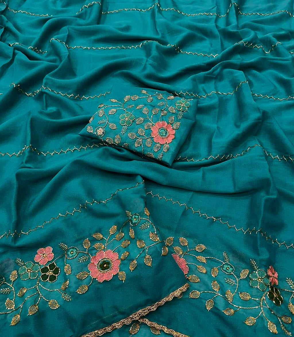 Naarira Georgette Party Wear Saree