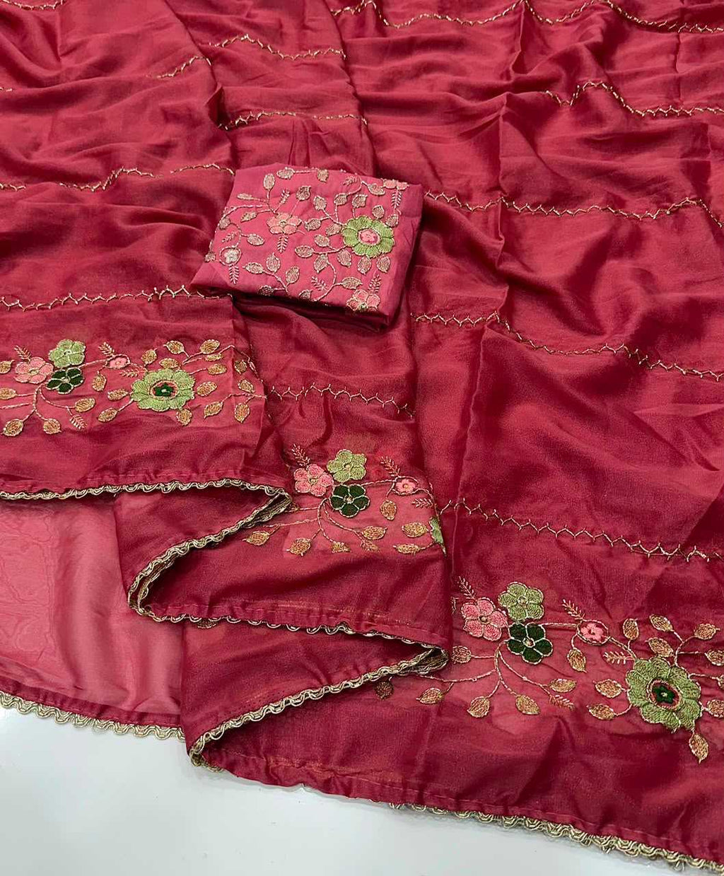 Naarira Georgette Party Wear Saree