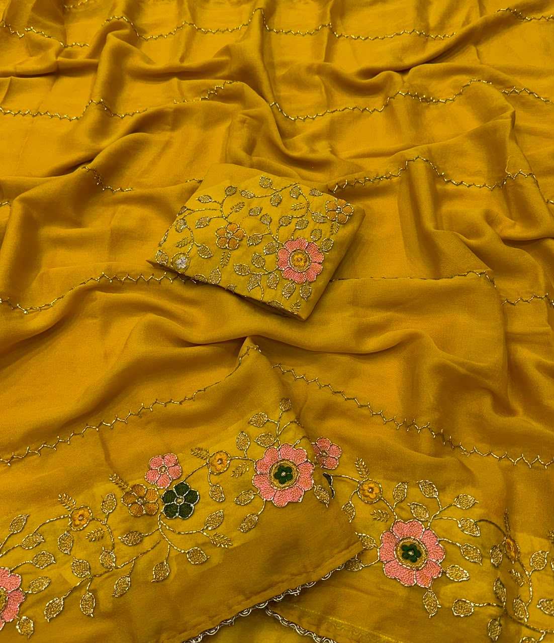 Naarira Georgette Party Wear Saree