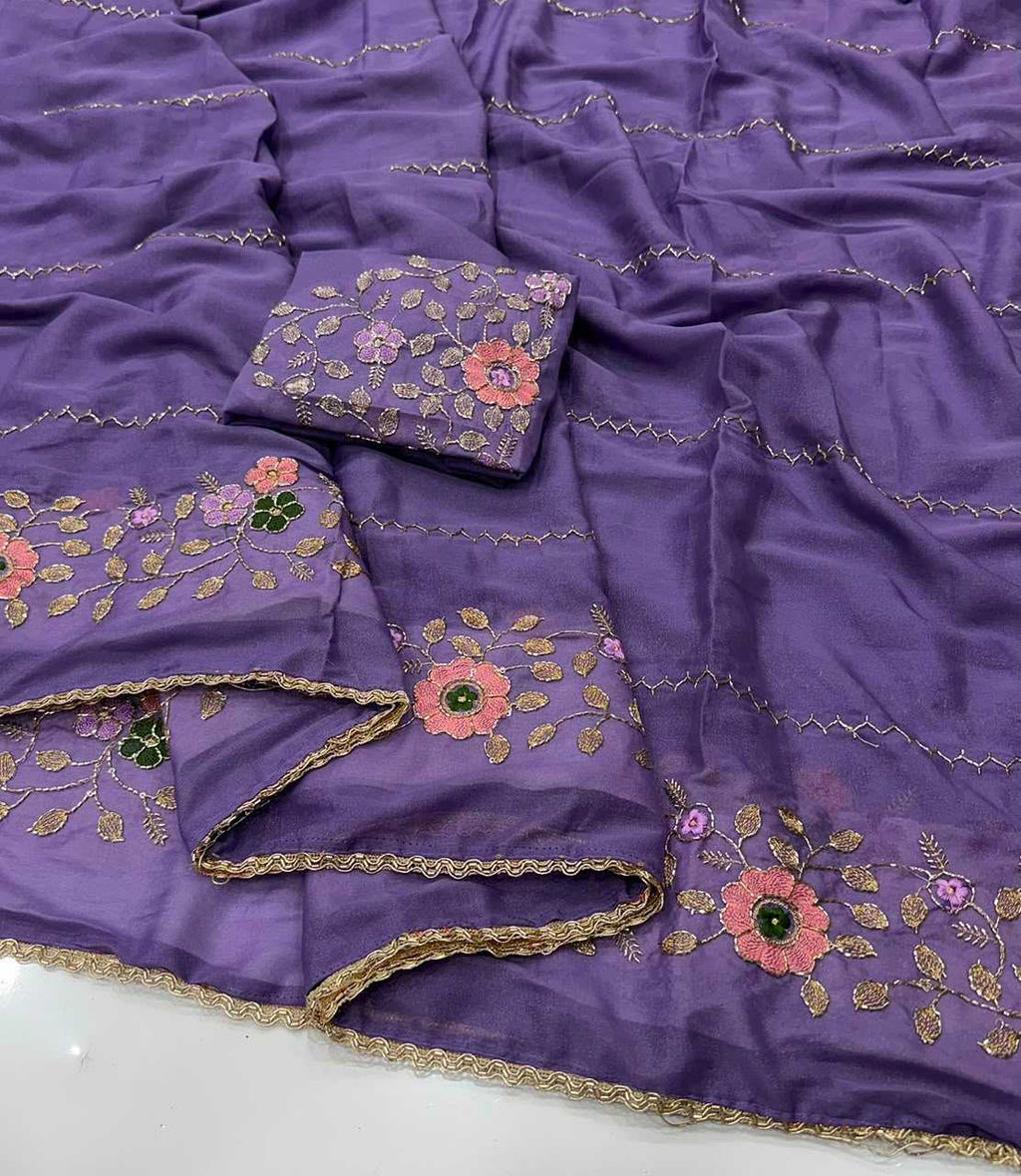 Naarira Georgette Party Wear Saree
