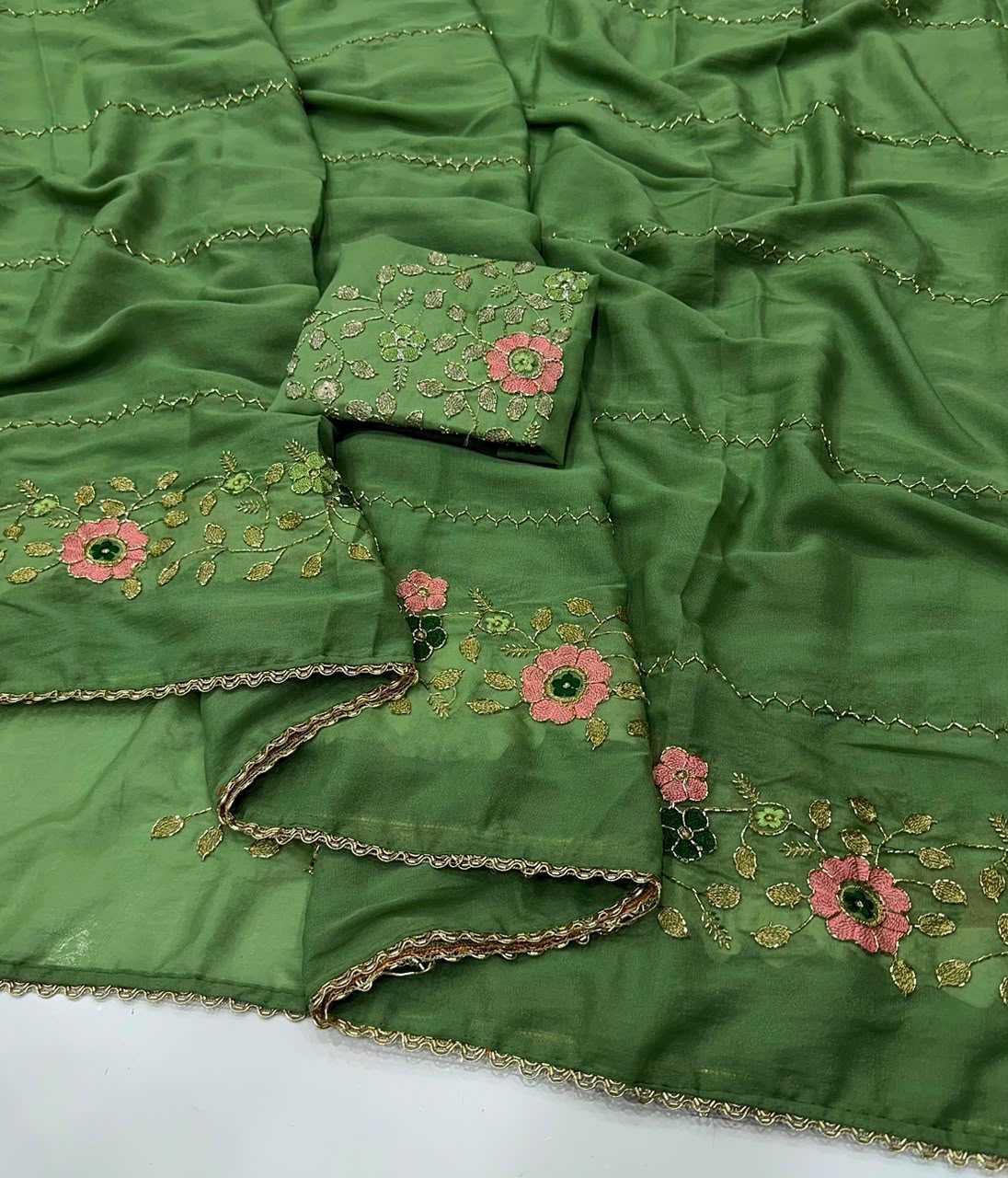 Naarira Georgette Party Wear Saree