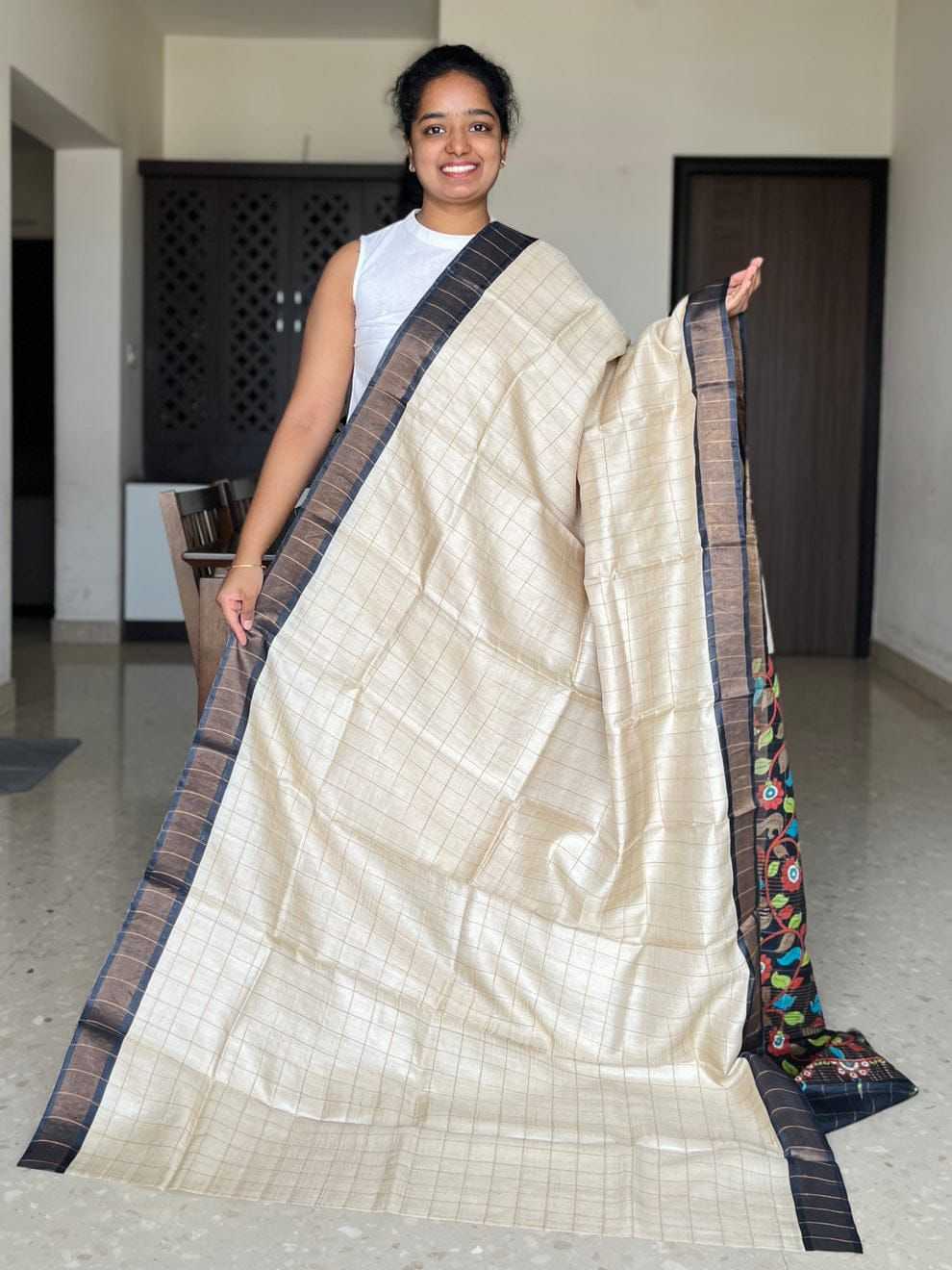 Naarira Divya Tussar Silk Tussar Silk Sarees