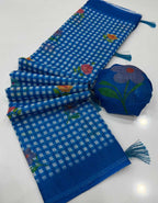 Naarira latkan Cotton Designer Sarees