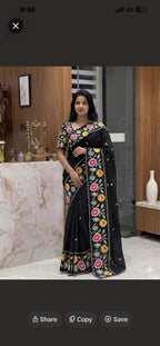 Naarira Rohini Organza Designer Sarees