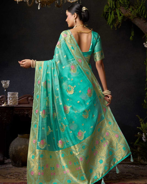 Naarira KESH722 Gobuni Sundari Vol 2 Organza Designer Sarees - alternate view