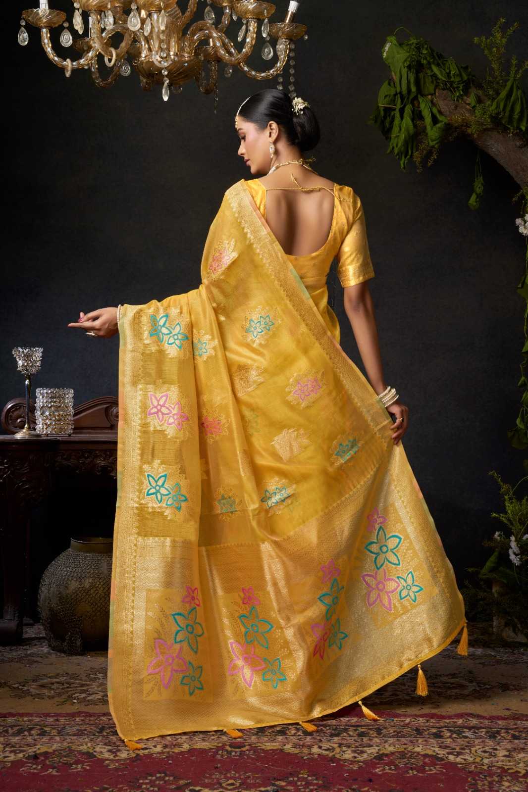 Naarira KESH722 Gobuni Sundari Vol 2 Organza Designer Sarees