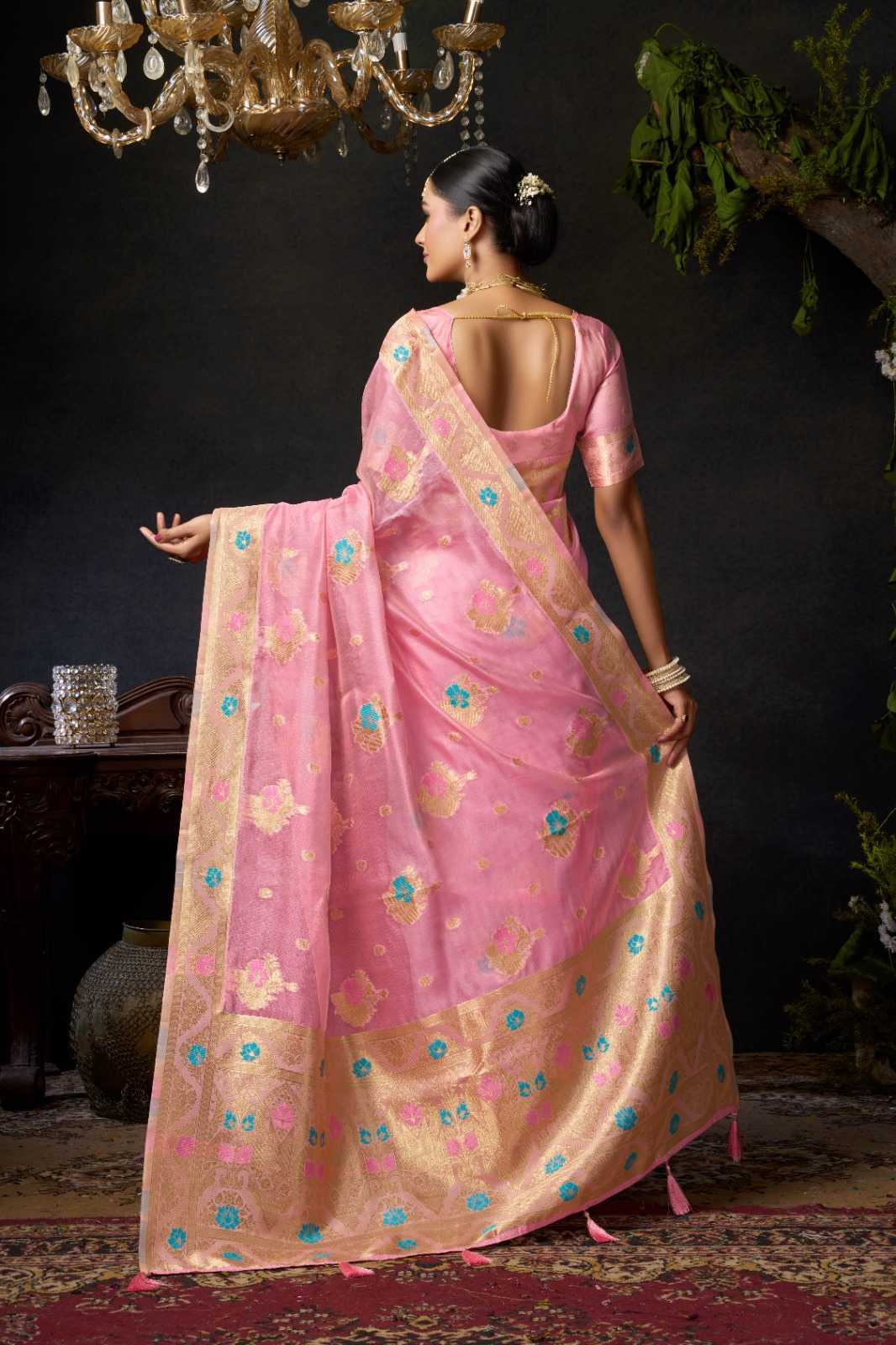 Naarira KESH722 Gobuni Sundari Vol 2 Organza Designer Sarees