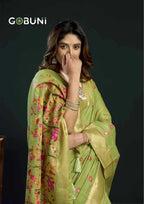 Naarira GobuniSiya Cotton Designer Sarees