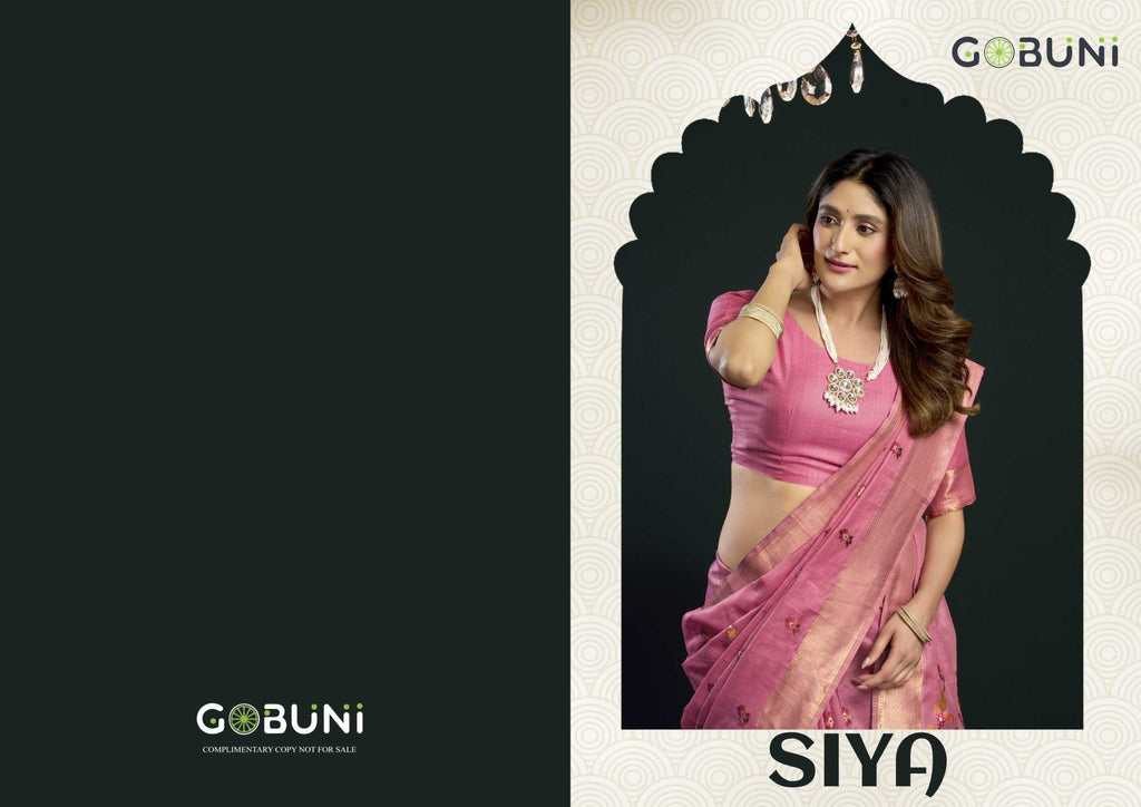 Naarira GobuniSiya Cotton Designer Sarees