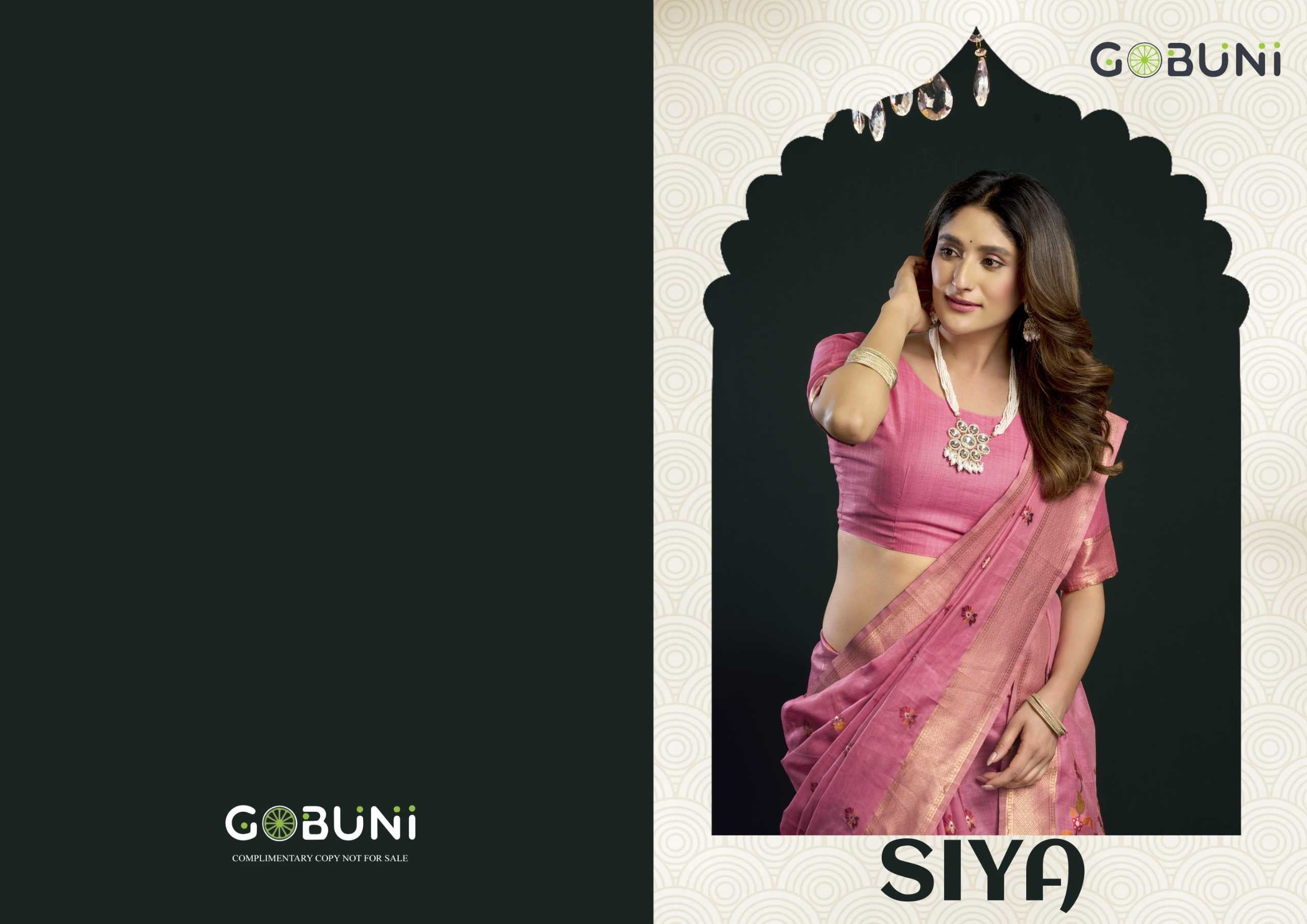 Naarira GobuniSiya Cotton Designer Sarees