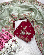 Naarira wiya Jimmy Choo Designer Sarees