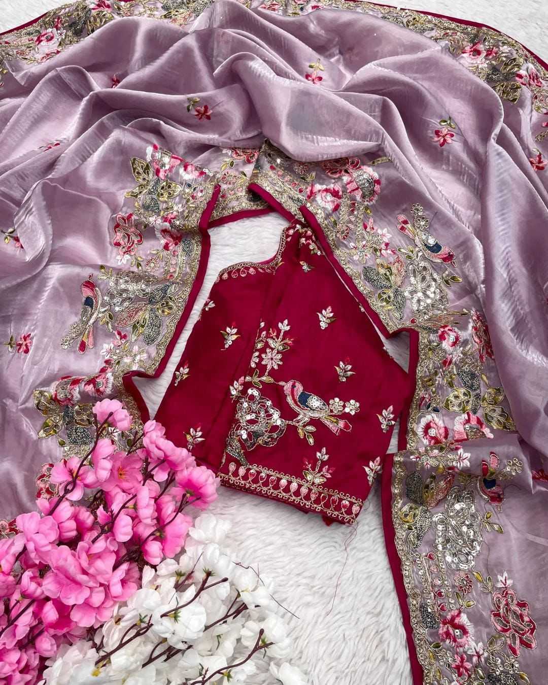 Naarira wiya Jimmy Choo Designer Sarees
