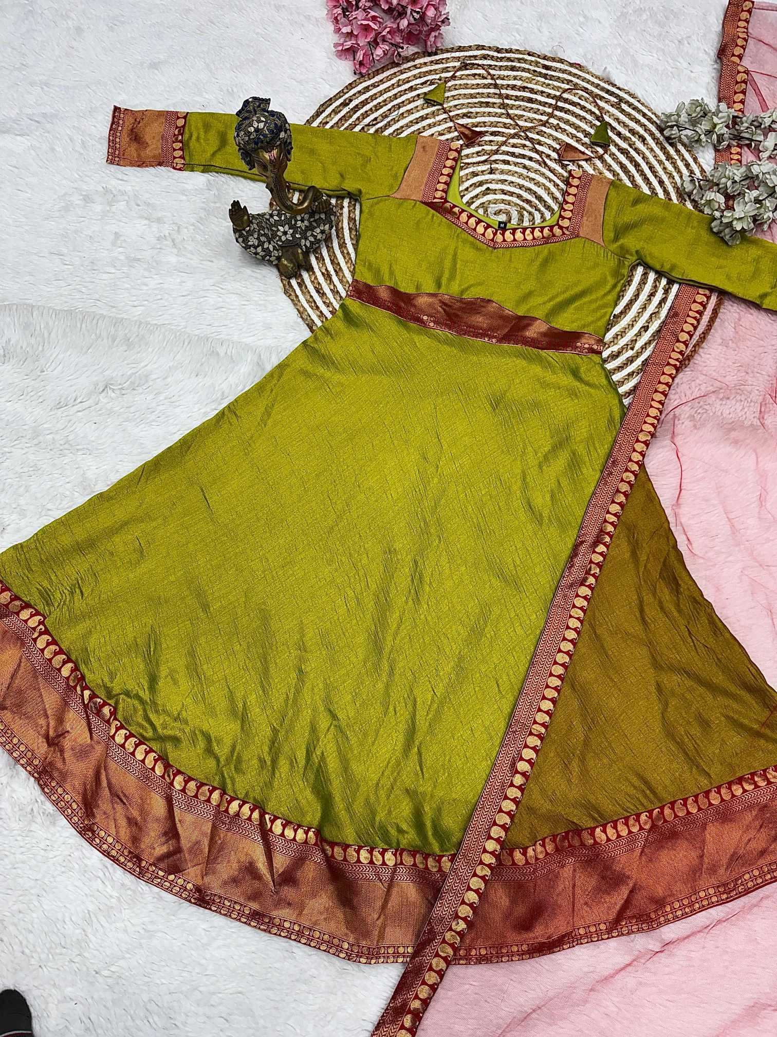 Naarira Vichitra Silk Designer Gowns