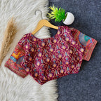 Naarira Banarasi Soft Silk Designer Blouse