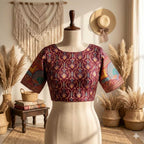 Naarira Banarasi Soft Silk Designer Blouse
