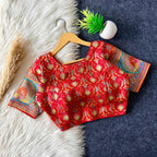 Naarira Banarasi Soft Silk Designer Blouse