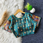 Naarira Banarasi Soft Silk Designer Blouse