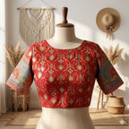 Naarira Banarasi Soft Silk Designer Blouse