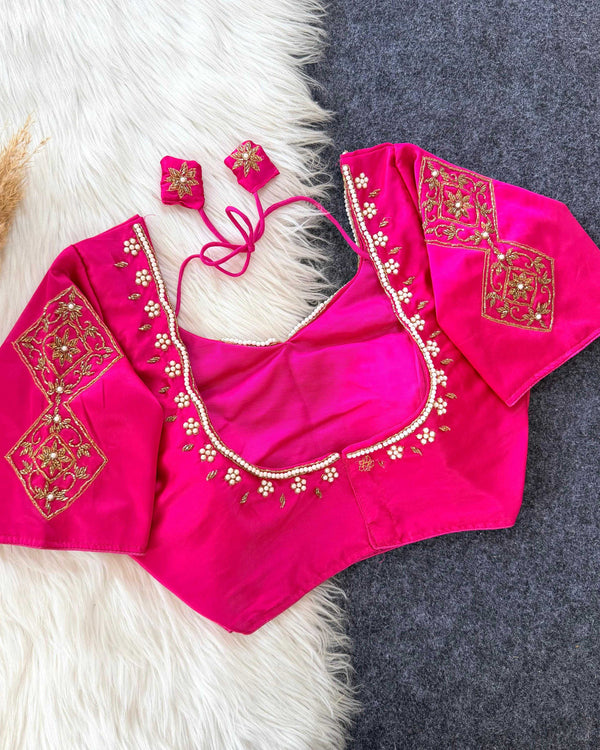 Naarira Hand Silk Designer Blouse