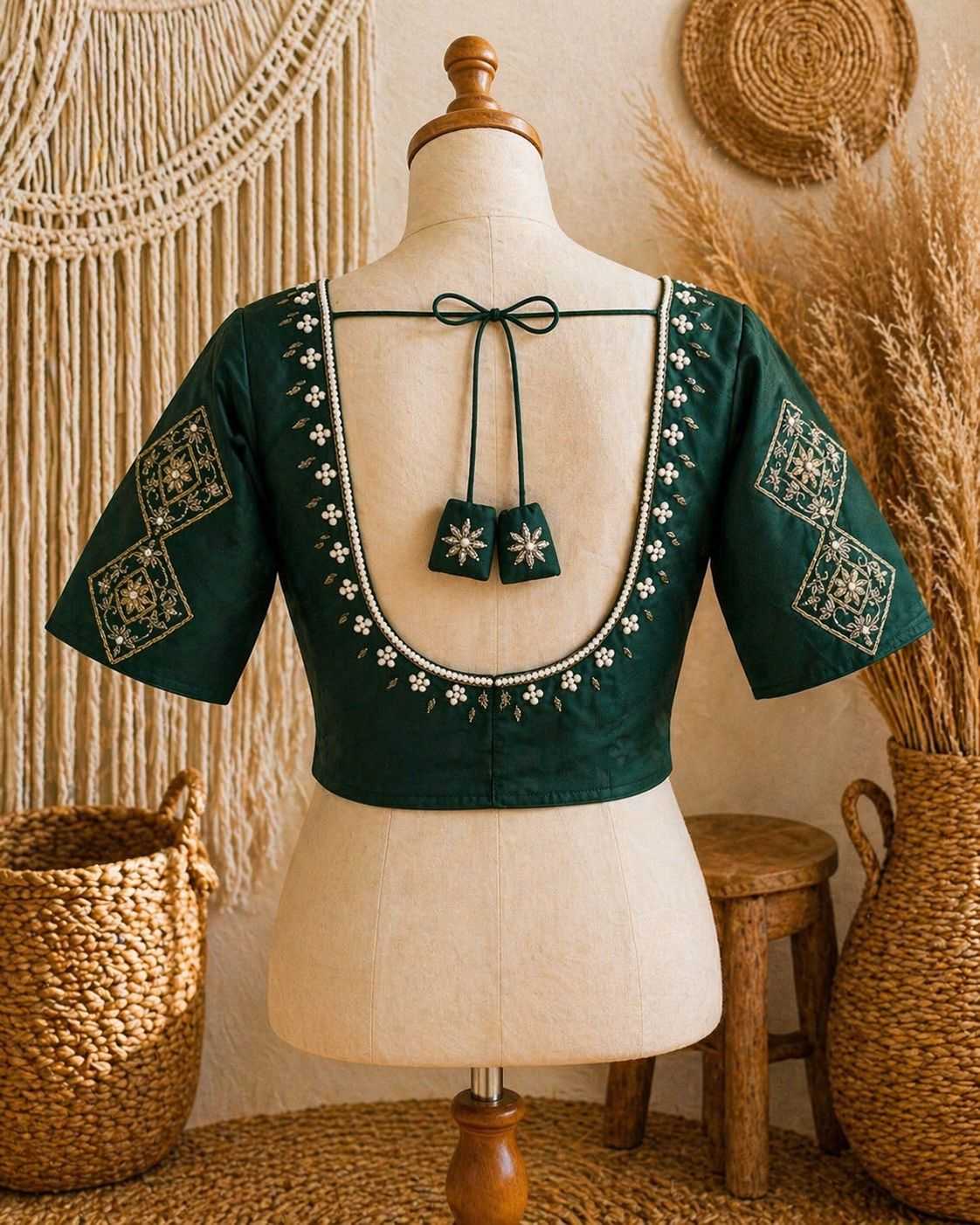 Naarira Hand Silk Designer Blouse